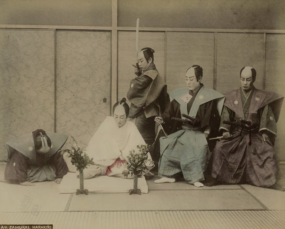 Seppuku ou Haraquiri o Suicídio Ritual dos Samurais